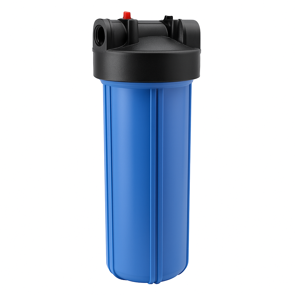 20 Inch Jumbo Blue Cartridge Water Filter Housing – Large Capacity Plastic Housing for Whole House & Commercial Use