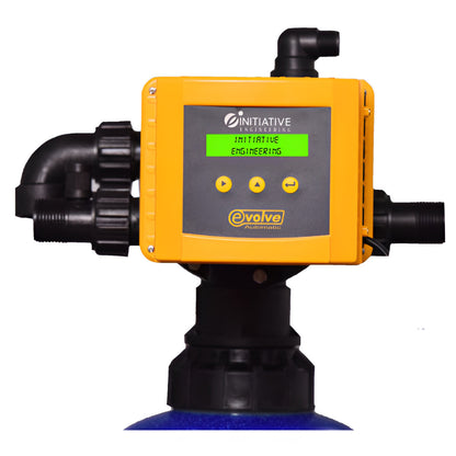 25 NB Automatic Multiport Valve Top Mount Softener – Evolve