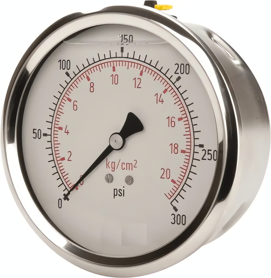 0 to 21 Kg/Cm² Back Connection Pressure Gauge