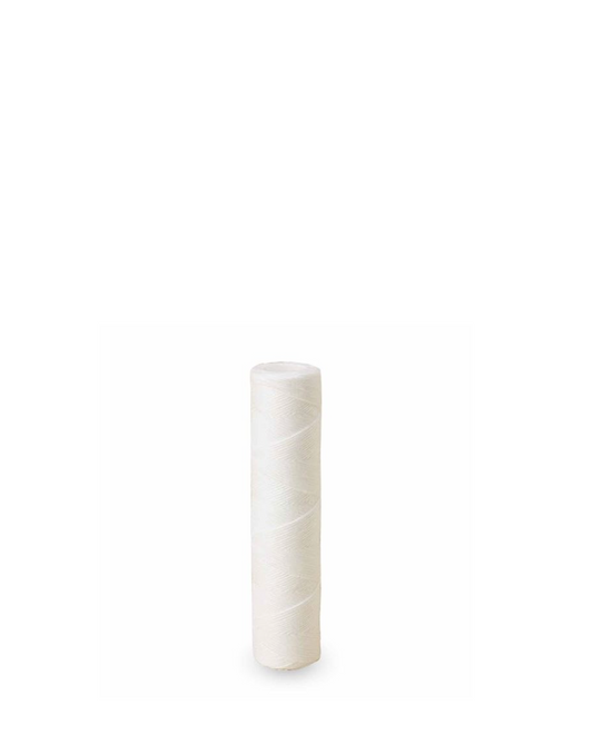 2.5x10 Inch Wound Filter Cartridge (Slim) | Sediment Water Filter for RO & Water Purifiers