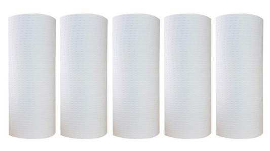 4.5x20 Inch Jumbo Spun Filter Cartridge (Dotted) – Multi-Pack (Pack of 5/10/25) | High Capacity Sediment Water Filter for RO & Purifiers