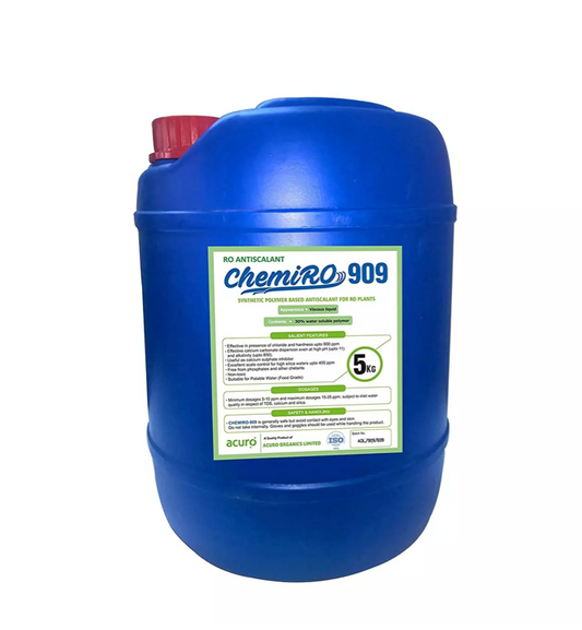 ChemiRO 909 RO Antiscalant – Acuro (5 Kg) | Prevents Scaling & Enhances RO System Performance