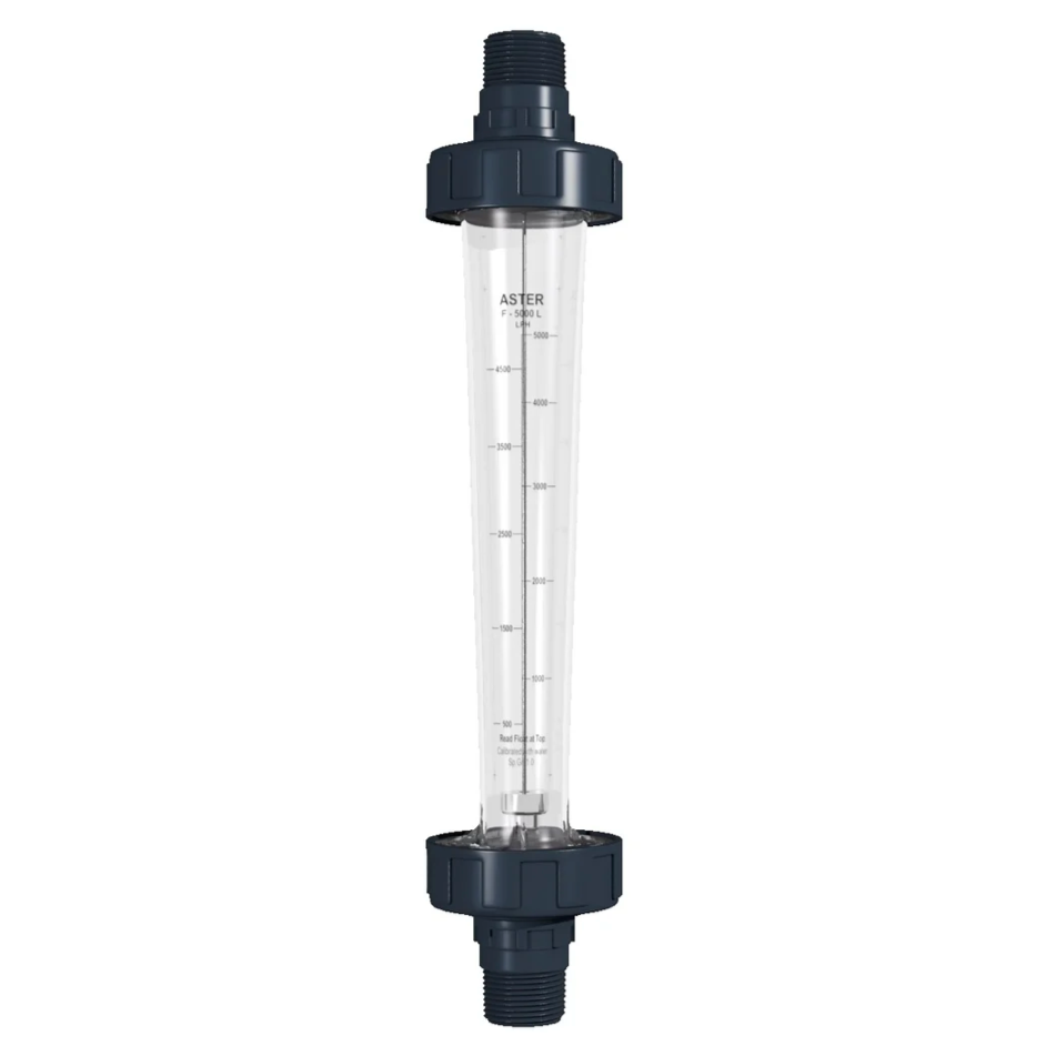 Aster Rotameter – 500–7500 LPH – 40 NB – Online Mounted